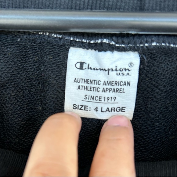 Champion black jogger. Used . Size XXL - Picture 6 of 9
